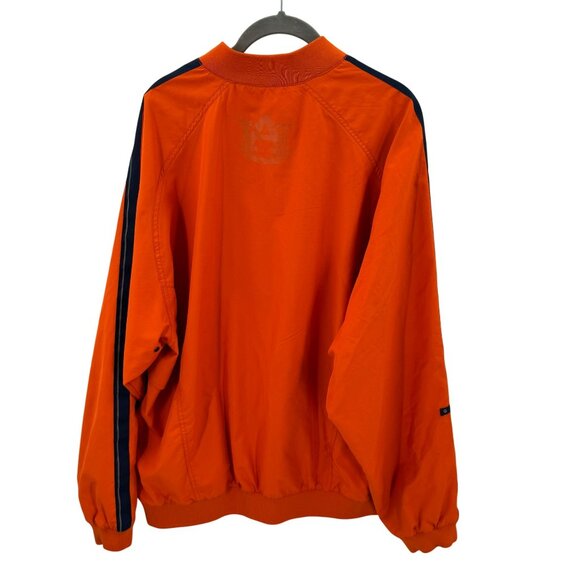 Nike Auburn Orange Pullover Windbreaker Mens L Polyester Sportswear - Picture 3 of 7